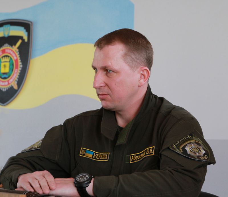 Глава ГУ МВД Украины в Донецкой области Вячеслав Аброськин 