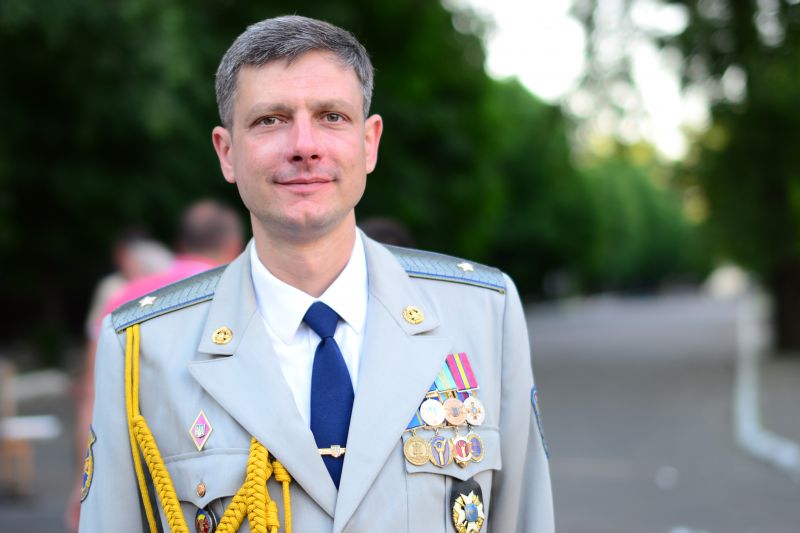 Начальник Центра военно-музыкального искусства Воздушных Сил ВСУ Роман Береговой