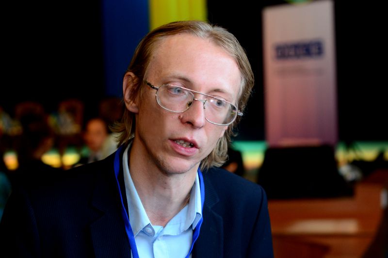 Cотрудник Координатора проектов ОБСЕ в Украине Андрей Дзюбенко