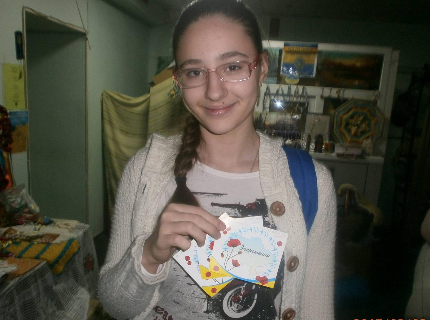 Эмилия Гончарова из Краматорска пожертвовала 1 тысячу гривен на благотворительном марафоне