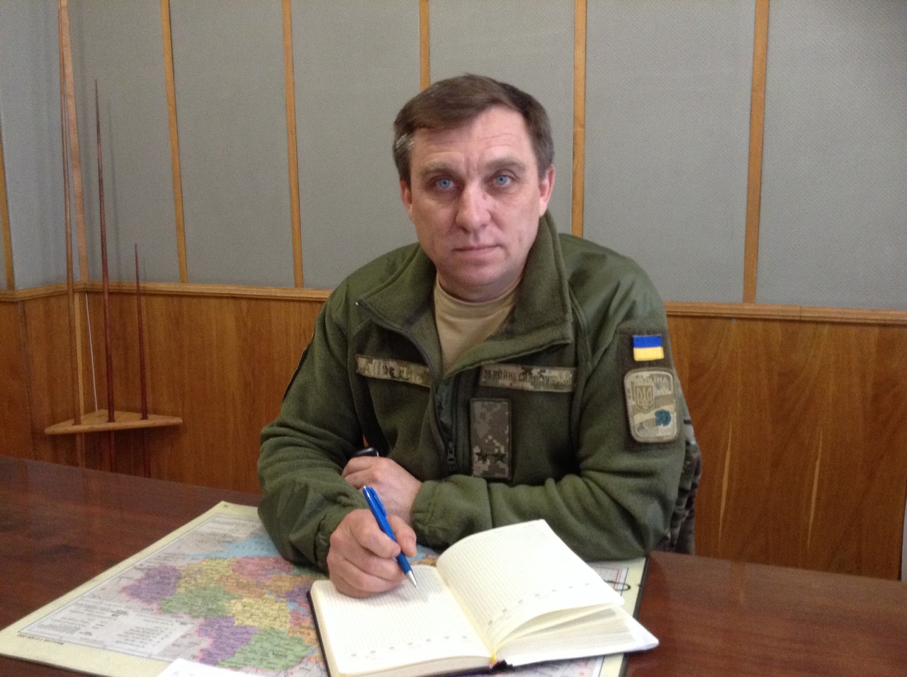 Валерий Беляев, военный комиссар Покровско-Селидовского ОГВК