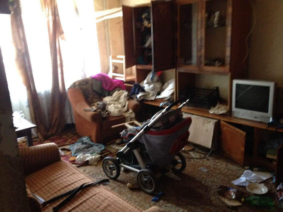 Квартира, где произошел несчастный случай / фото пресс-службы ГУ НП в Донецкой области