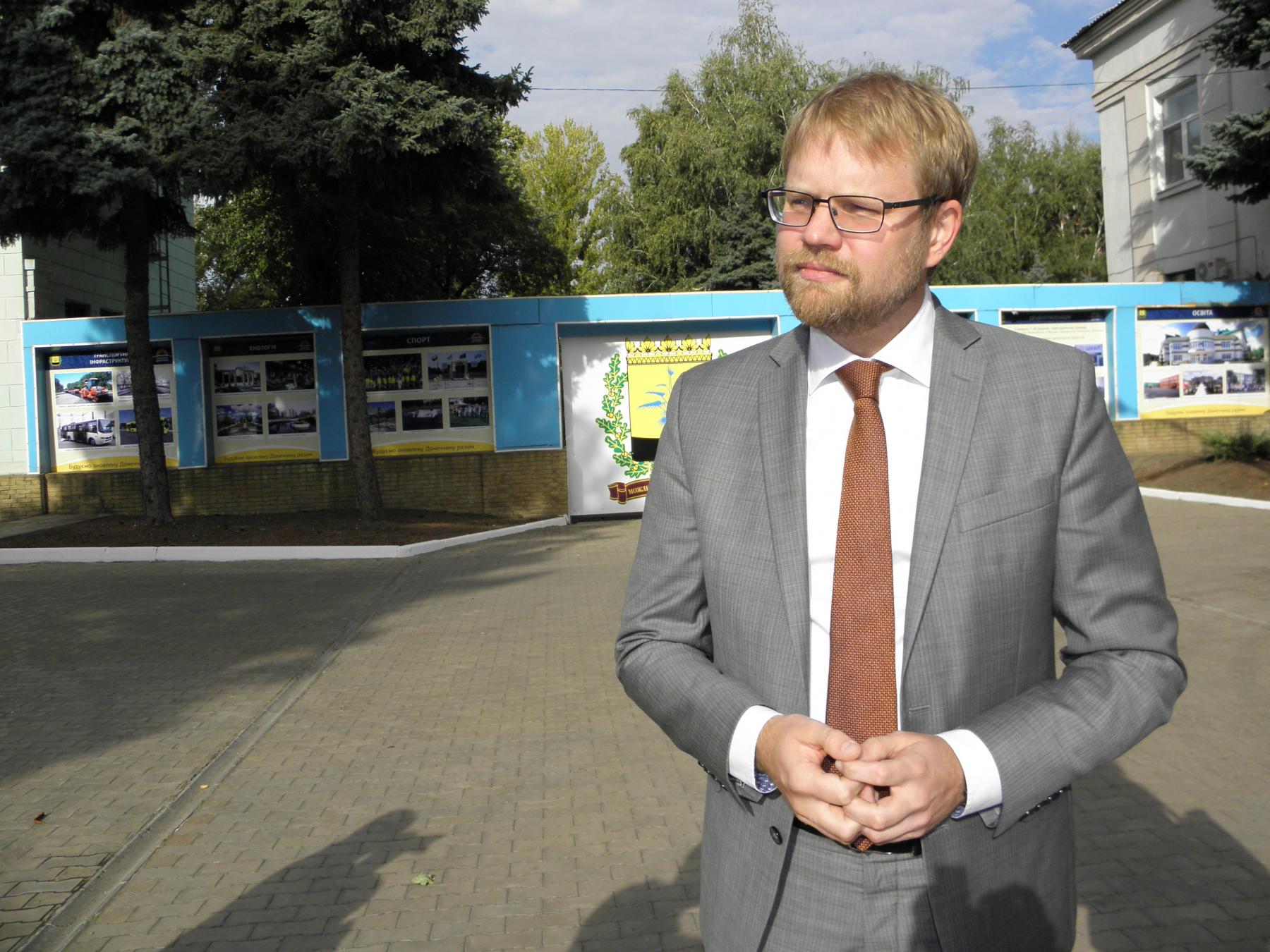 Чрезвычайный и Полномочный Посол Королевства Швеция в Украине  Мартин Хагстрём