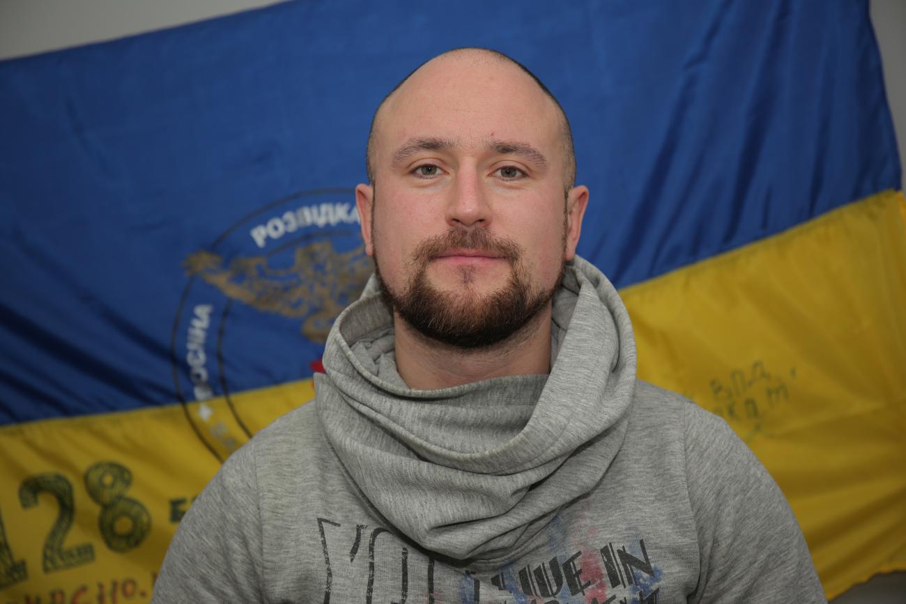 Роман Петров, участник движения "Патриоты украинского Донбасса"