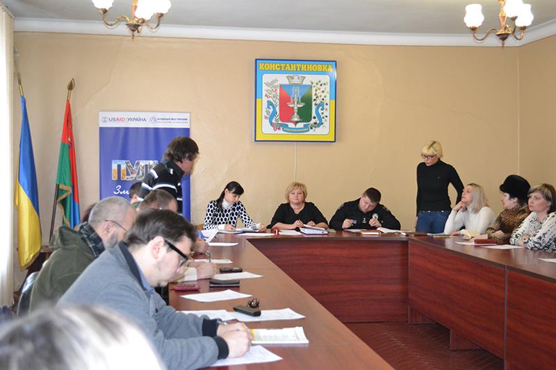 Засідання Громадської ради у Костянтинівці