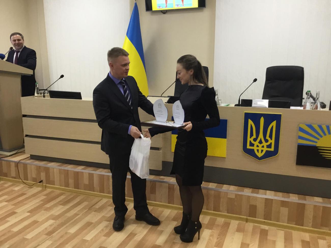 Кращою спортсменкою року на Донеччині визнали Ганну Терещенко