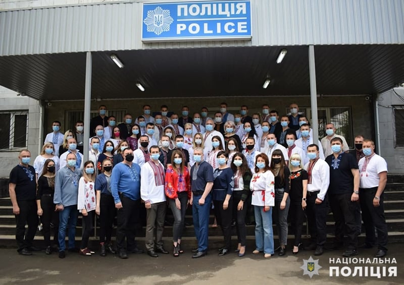 Працівники Покровського РУ поліції ГУНП в Донецькій області · 