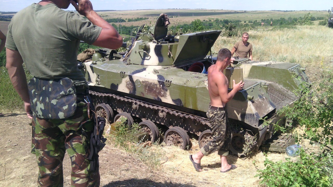 Десантники 25-ї бригади, Донбас, літо 2014-го