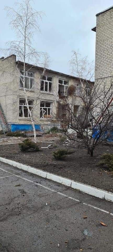 Наслідки обстрілу Сєвєродонецька