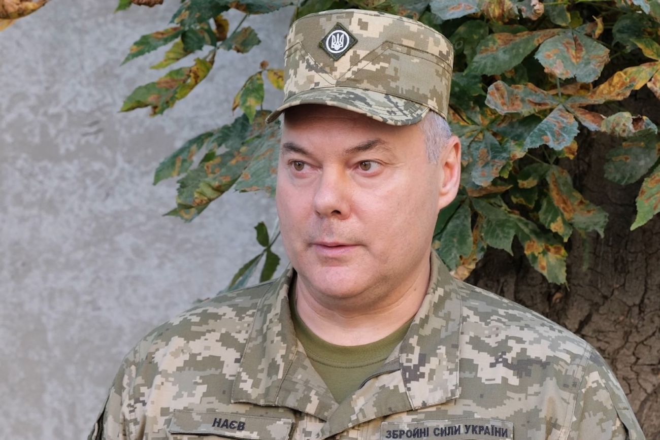 Командувач об’єднаних сил ЗСУ генерал-лейтенант Сергій Наєв