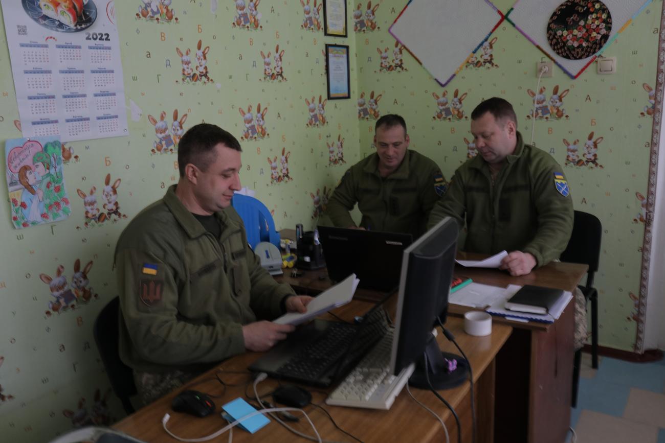 Dozens of military men are already serving in Pokrovsk territorial defense / photo: "Vchasno"