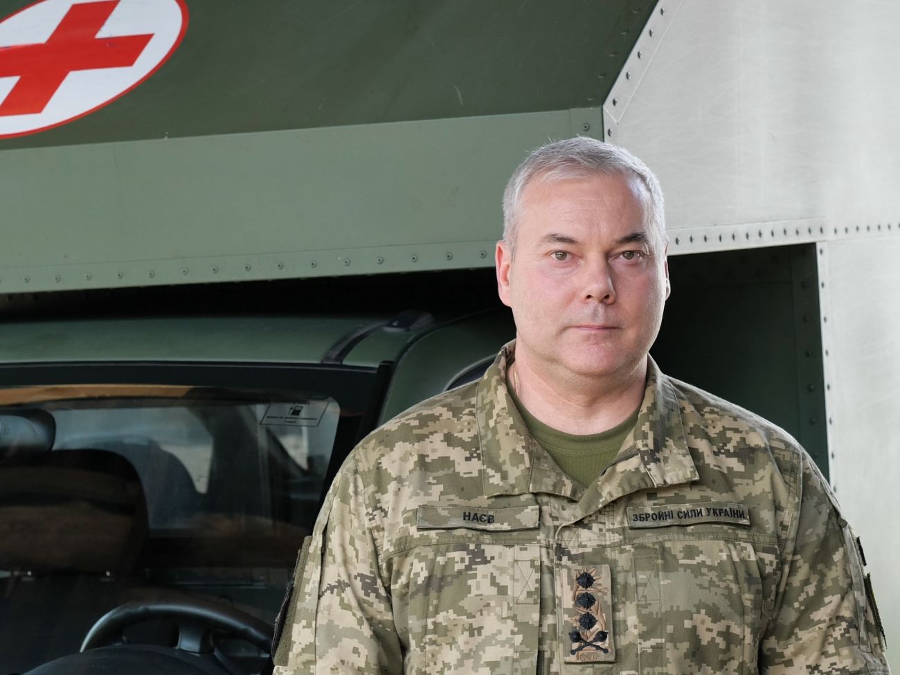 Командувач сил оборони генерал-лейтенант Сергій Наєв