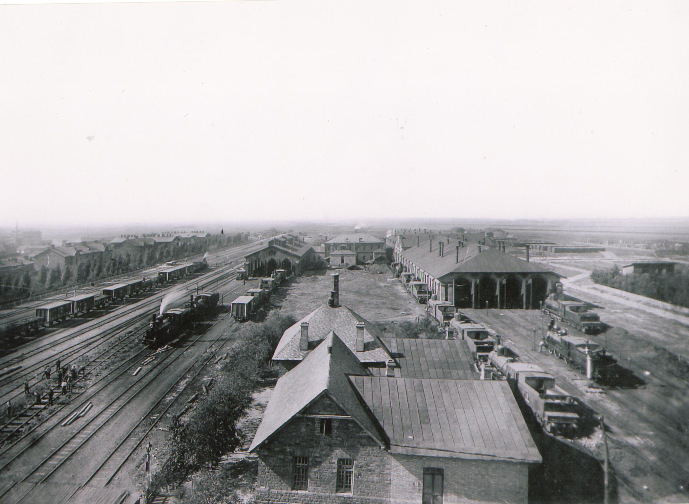 Станция Гришино (Красноармейск). Конец XIX - начало ХХ века