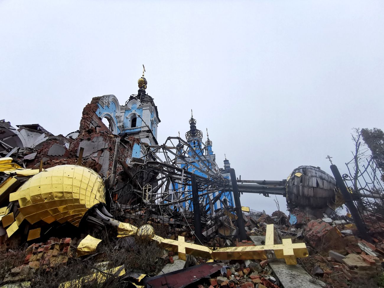 Церков у Богродичном, де російські окупанти влаштували катівню / фото: Вчасно
